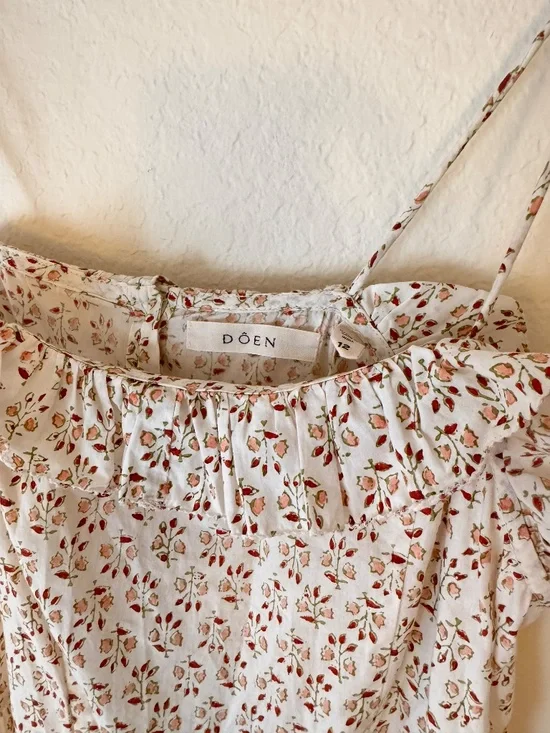 DOEN Wendelin Dress in Spring Elderberry Floral ✨ - Picture 7 of 11